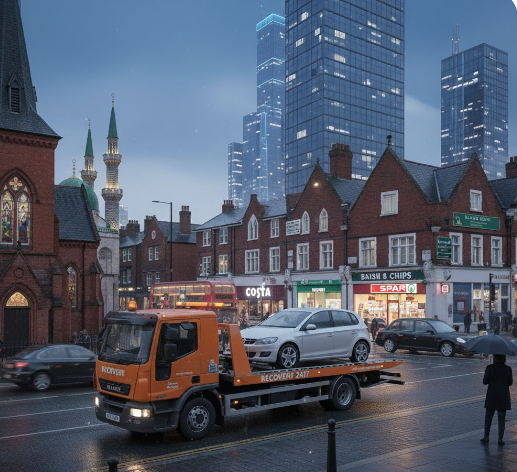 Car recovery service in Albany Park